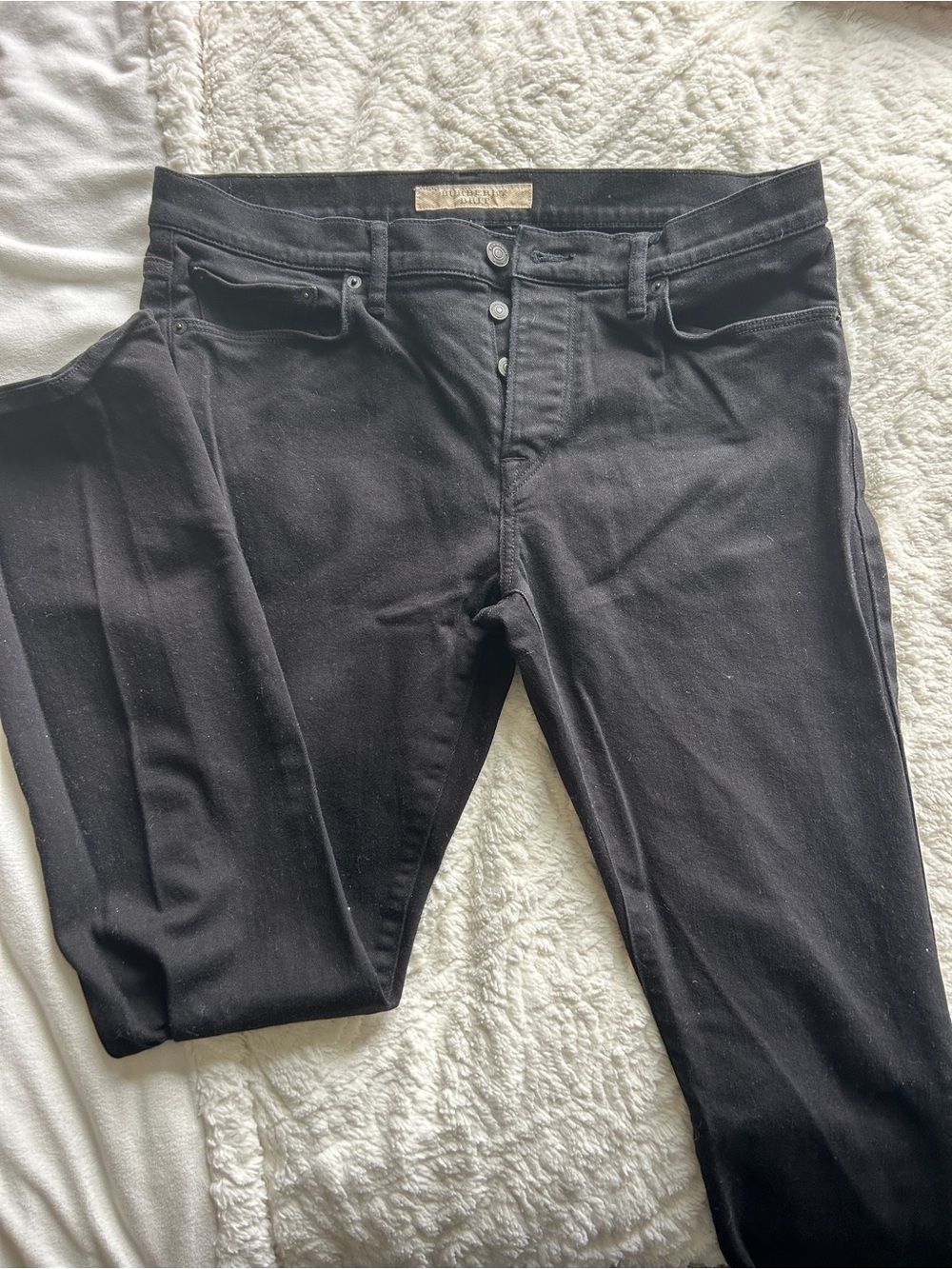 Men’s Burberry Brit Black Jeans